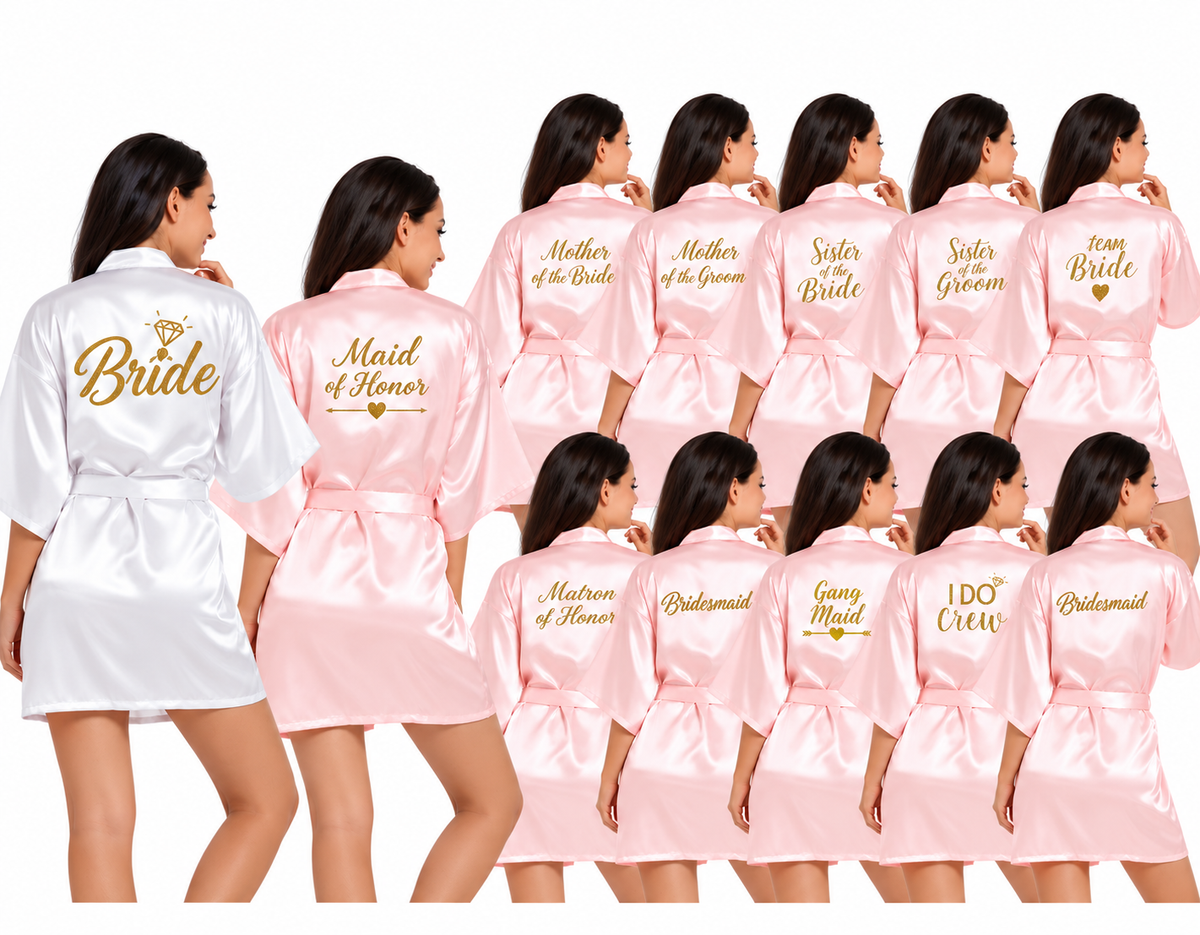 Bridal Bliss Satin- Bride & Bridesmaid Collection