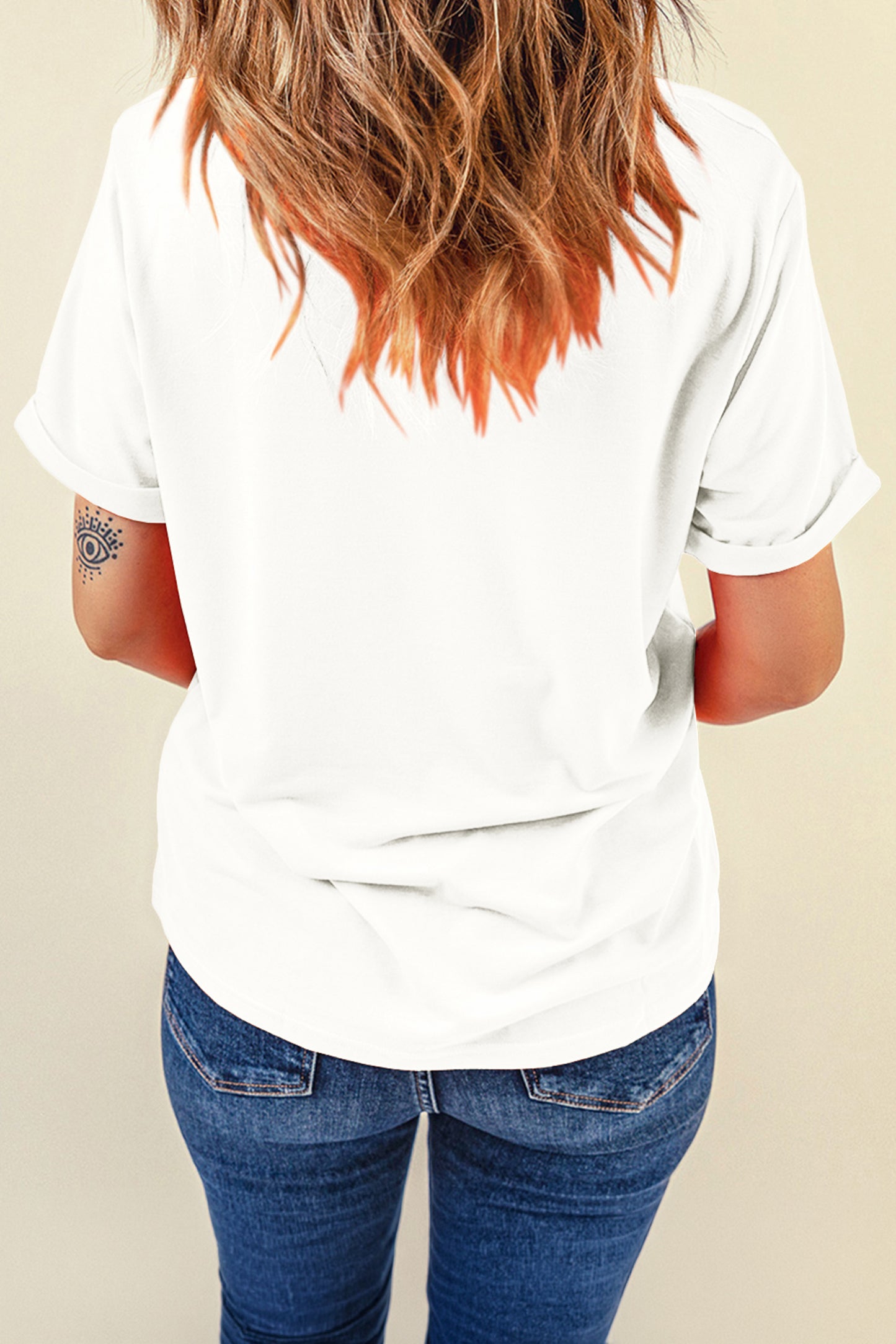White Coquette Crabby Vacation Graphic Tee