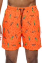 Orange Pineapple & Sunglasses Swim Trunks