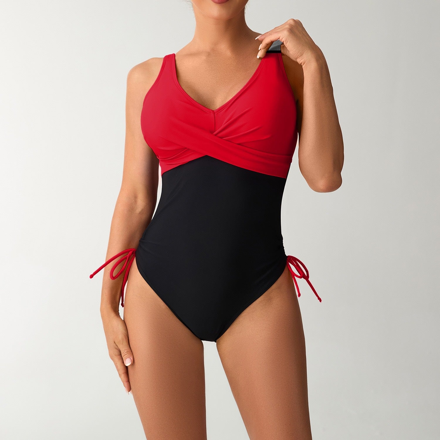 Coastal Confidence Color Block One-Piece Swimsuit