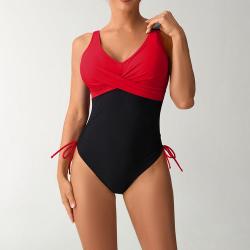 Coastal Confidence Color Block One-Piece Swimsuit