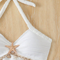 Seaside Star Halter One-Piece Swimsuit