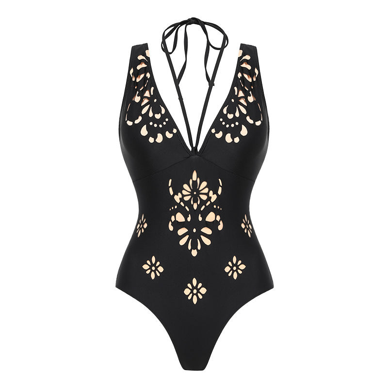 Swimsuit Midnight Riviera Cutout One-Piece Swimsuit-