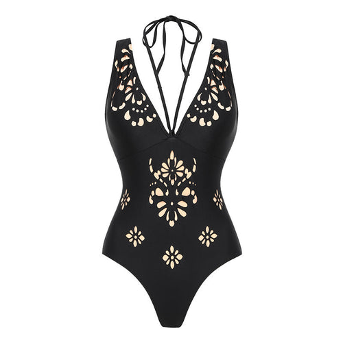 Swimsuit Midnight Riviera Cutout One-Piece Swimsuit-