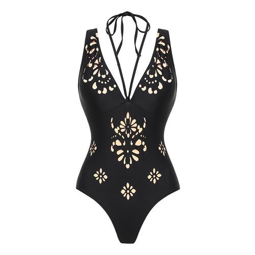 Swimsuit Midnight Riviera Cutout One-Piece Swimsuit-