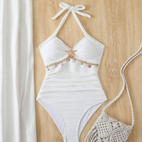 Seaside Star Halter One-Piece Swimsuit