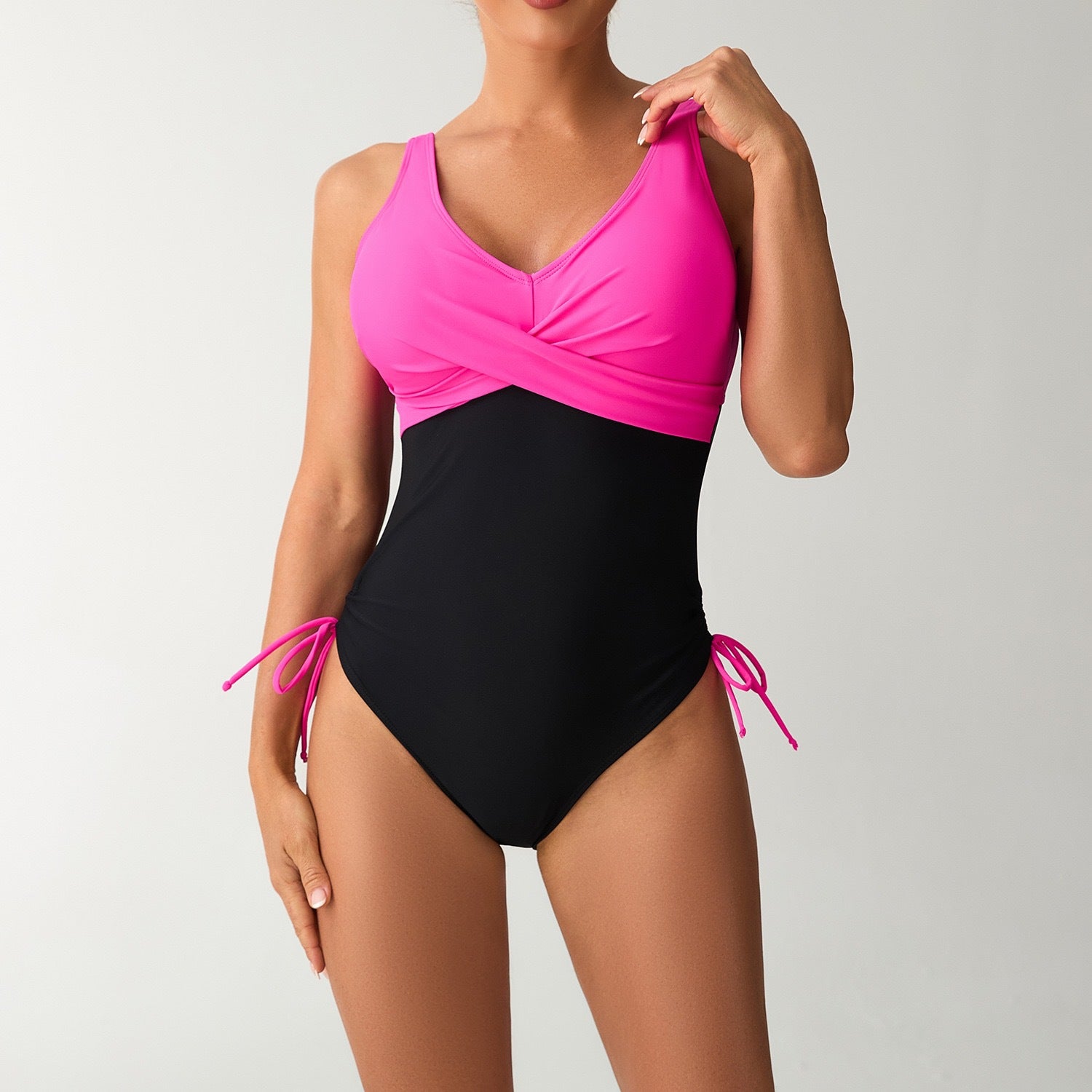 Coastal Confidence Color Block One-Piece Swimsuit
