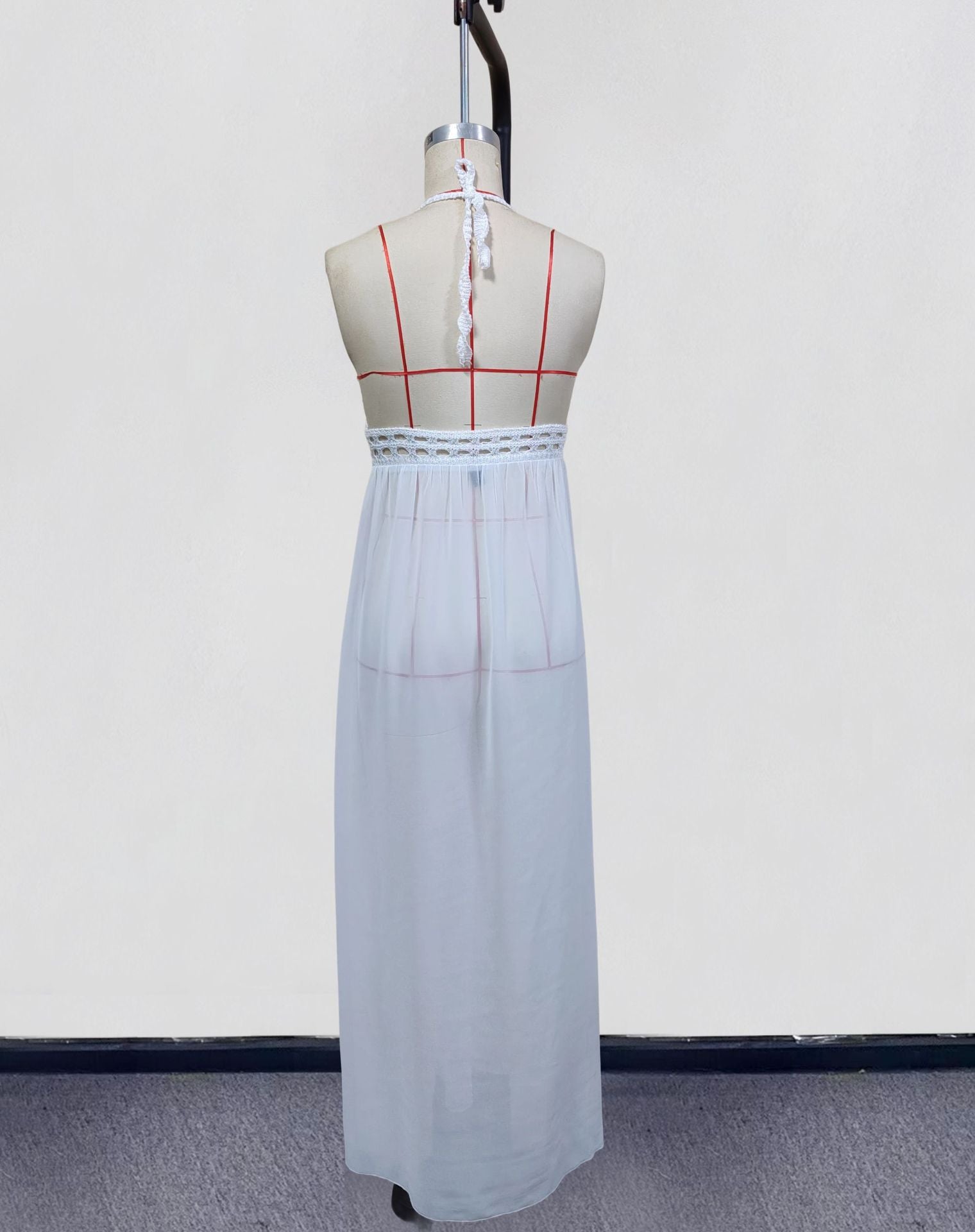 Amalfi Crochet Maxi Swim Cover-Up
