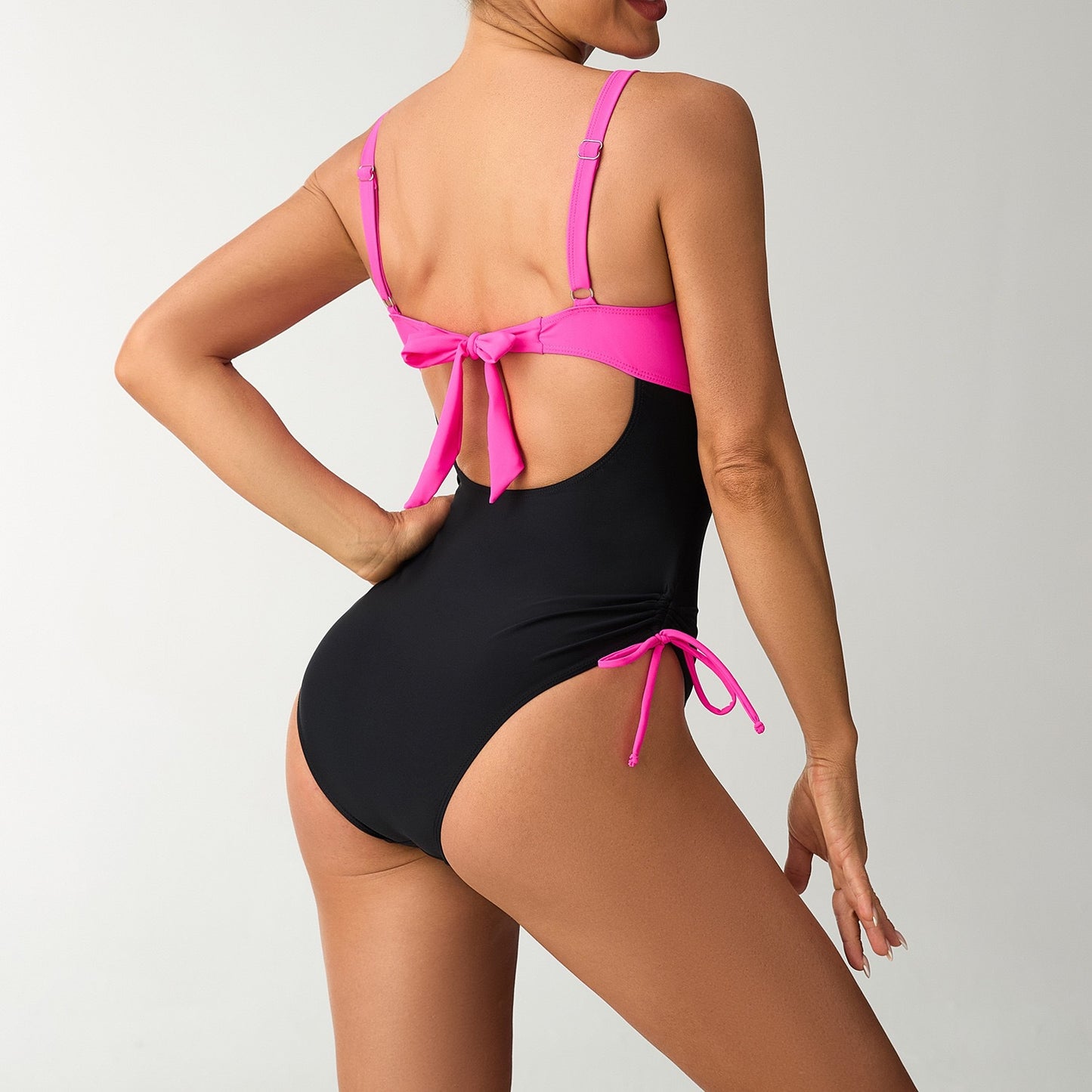Coastal Confidence Color Block One-Piece Swimsuit