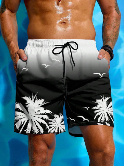 Breathable Swim Trunks with Pockets